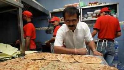 Mr Pankaj Pathak, the owner of Paratha King restaurant in Dubai, sells about 700 parathas every day.