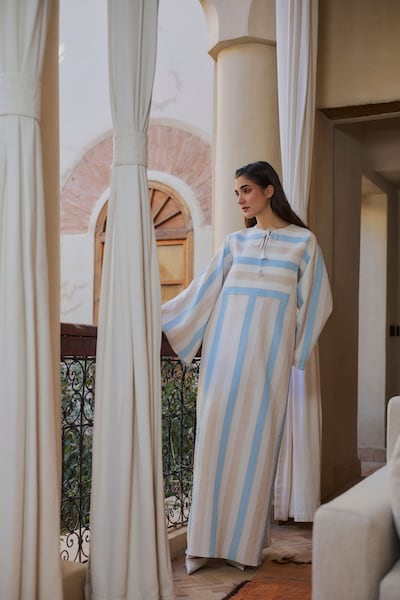 The UAE brand offers retro silhouettes and crisp stripes. Photo: Bambah