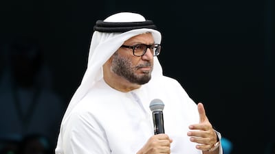 Dr Anwar Gargash, diplomatic adviser to UAE President Sheikh Mohamed, has called for a political solution to the conflict. Chris Whiteoak / The National