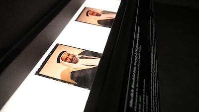 A rare set of images of Sheikh Rashid bin Saeed Al Maktoum, photographed by Rex Coleman in 1961. Chris Whiteoak / The National