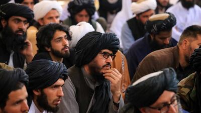 Members of the Taliban attended a course that introduces participants to the Indian business and cultural scene. EPA