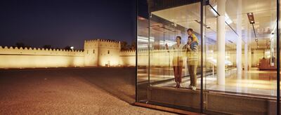 Visit Qasr Al Muwaiji and enjoy exhibitions and tonight's oud performance. TCA Abu Dhabi