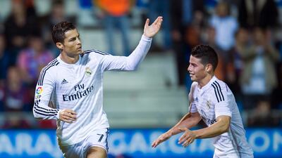 7) Real Madrid 2014/15 (22 matches). Getty Images