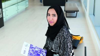 Iman Ben Chaibah, the founder and editor-in-chief of Sail, which focuses on Emirati issues. Jaime Puebla / The National