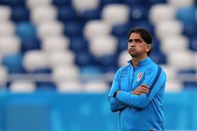 Croatia coach Zlatko Dalic. Ivan Alvarado / Reuters