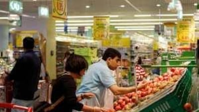 The drop in the price of oil has helped bring the cost of food down after record levels last year.