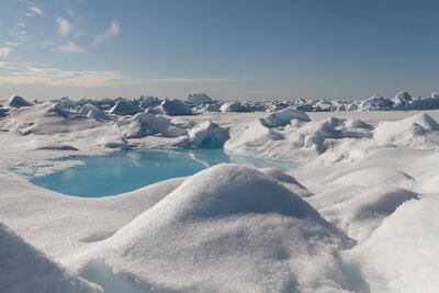Microplastics are falling from the sky with snow in the Arctic. EPA/KAJETAN DEJA/ALFRED WEGENER INSTITUT