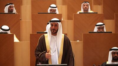 ‘We have faced no obstacles in the council. My experience in the FNC has been better than excellent – there is a lot of response to us,” says Obaid Rekad, FNC member from Umm Al Quwain. Fatima Al Marzooqi / The National