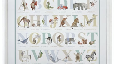 My Feelings alphabet chart from Dragons of Walton Street