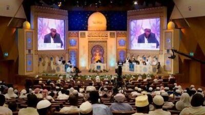 Hilale Djae, 14, from the Comoros Islands, tries to impress judges through perfect memorisation and a melodic tone. Photos by Razan Alzayani / The National