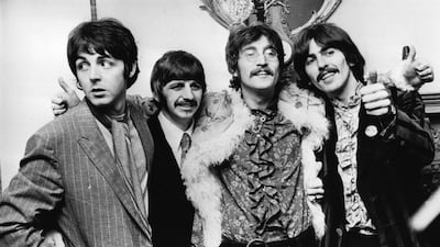 There is no word yet on who will play the individual Beatles in the films. Getty Images