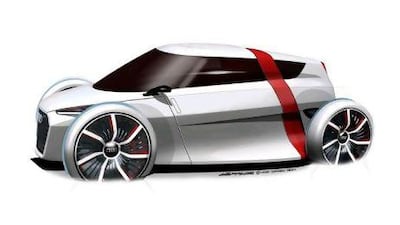 Audi's UrbanConcept is the company's vision of the future.