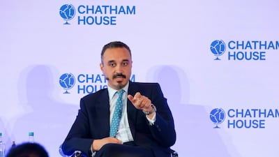 Prince Khaled bin Bandar Al Saud speaking at Chatham House