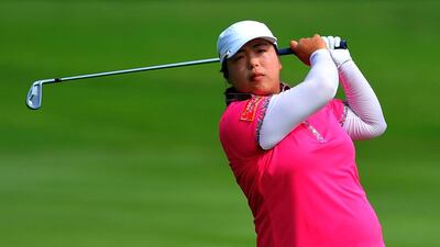 Shanshan Feng is only aiming to finish in the top five at the Dubai Ladies Masters, but the Chinese sensation believes she can better the success she had last year. Stanley Chou / Getty Images