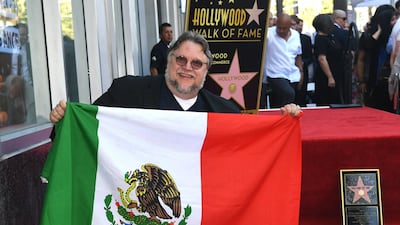 Guillermo del Toro appears at his Hollywood Walk of Fame ceremony on August 6, 2019 in Hollywood, California. AFP