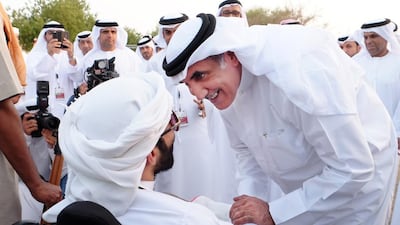 Maj Gen Mohammed Khalfan Al Ramaithi, commander-in-chief of Abu Dhabi Police, at the festival.