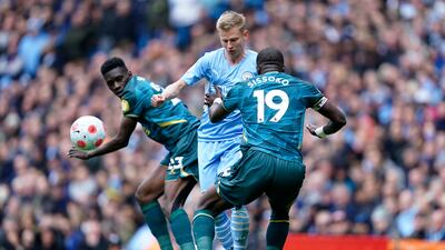Moussa Sissoko 5 - Struggled to impose himself as much as he normally does. City kept the ball fantastically well and that made it extremely difficult for Roy Hodgson’s midfield. AP