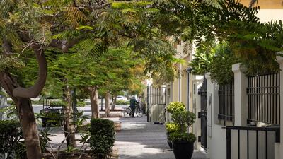 The street outside their house