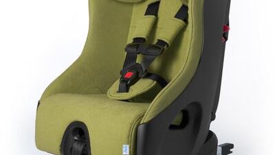 Foonf Tank children's car seat. Courtesy Clek