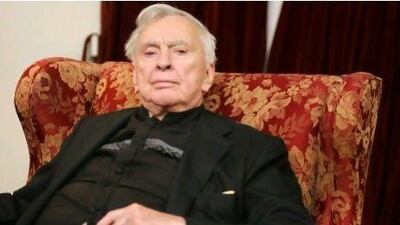 US author Gore Vidal is shown in 2006 in his Los Angeles home. Vidal, the iconoclastic commentator on American life and history in works like “Lincoln" and "Myra Breckenridge," has died at age 86.