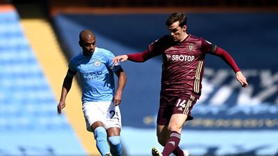 Fernandinho - 8. Stepped out with the ball brilliantly, making a great run to set up a chance for Raheem Sterling, and eventually create the opening for the equaliser. Tested Illan Meslier with a couple of strikes from range. Booked for a foul on Raphinha. PA