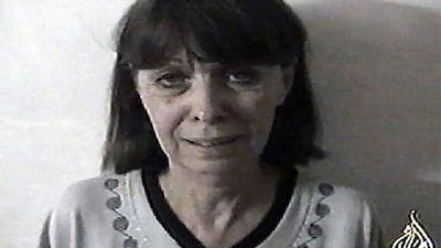In October 2004, Al Jazeera broadcast disturbing footage of Margaret Hassan, pleading for her life days after she was kidnapped in Baghdad. Two more videos, including one in which she was shot dead, were never broadcast.