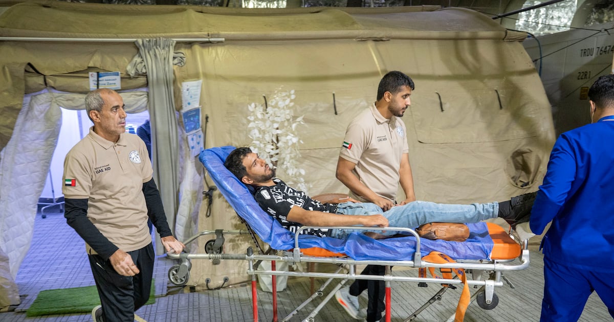 UAE floating hospital in Al Arish receives five new cases from Gaza ...