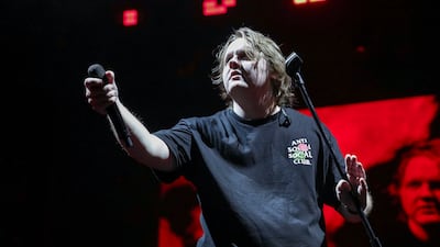 Scottish singer-songwriter Lewis Capaldi will perform in Abu Dhabi on January 17. Khushnum Bhandari / The National