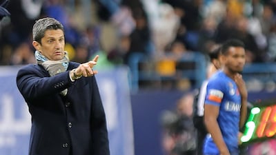 Al Hilal manager Razvan Lucescu was keen to guard against complacency ahead of his side's Champions League match against debutants Shahr. EPA