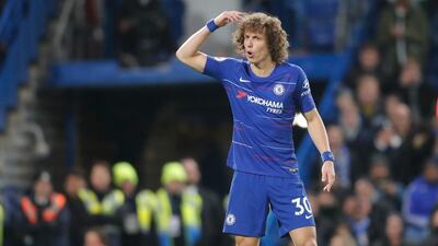 Centre-back: David Luiz (Chelsea) – Helped Chelsea keep two clean sheets and, in a difficult period, also provided N’Golo Kante’s winner at Palace with a fine pass. AP Photo
