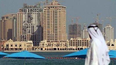 Intriguing developments are taking place at United Development Company, the Pearl's master developer, above, after a planned 1.6 billion Qatari rial investment by a government agency collapsed this week. Sean Gallup / Getty Images