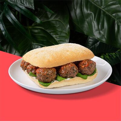 Starbucks had been promoting its Beyond Meat meatball sub as vegan, despite serving it with cheese. Courtesy Starbucks