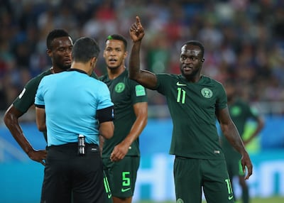 Victor Moses and his Nigerian side were beaten by Croatia. Alex Livesey / Getty Images