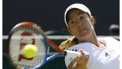 Justine Henin will return at the Hopman Cup on Saturday.