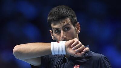 Former world No 1 Novak Djokovic said he was hoping to put a poor second half in 2016 behind him. Will Oliver / EPA