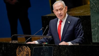 Benjamin Netanyahu, Israel's Prime Minister, addressed the UN General Assembly. Bloomberg