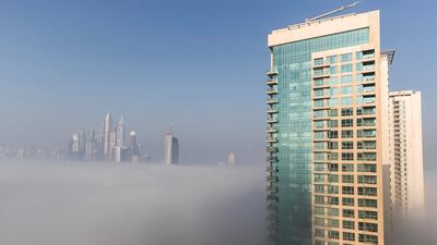 Foggy mornings may be returning to the UAE over the weekend. Antonie Robertson / The National