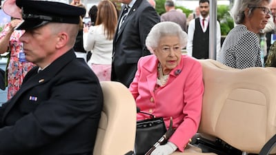 Buckingham Palace, the administrative centre of the British monarchy, said the vehicle used by Queen Elizabeth was built by Danish firm Garia and designated a Royal Household buggy. AFP