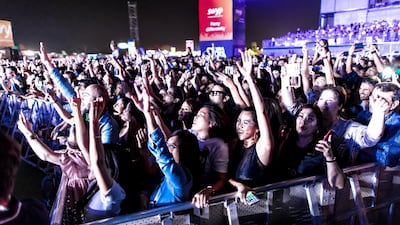 Fans packed out the Autism Rocks Arena in Dubai.