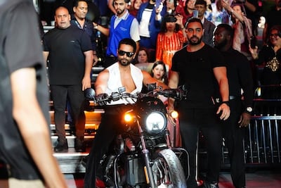 Shahid Kapoor performs at the IIFA Awards 2024 in Abu Dhabi. Photo: IIFA