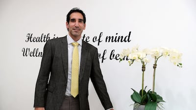 Dr Nasr Al Jafari says wellness is becoming an integral part of people's lives, rather than a luxury. Pawan Singh / The National