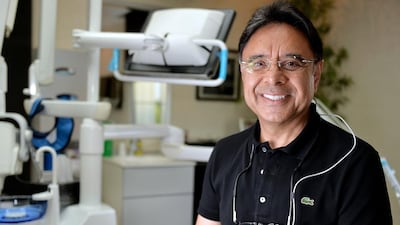 Dr Michael Formenius keeps a disciplined and structured day bookended by meditation sessions. Vidhyaa for The National