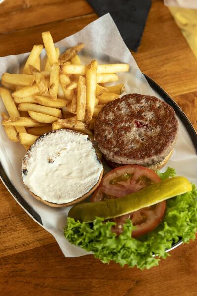 The Impossible burger has come to Dubai. Antonie Robertson / The National