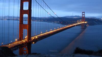 11. Golden Gate Bridge, San Francisco, California, USA. Andrew Gombert / EPA