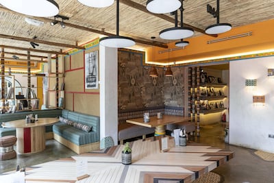 A look inside the concept store Kulture House, which features a restaurant, art gallery and shops. Antonie Robertson / The National