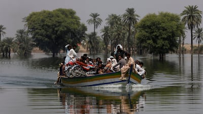 A Cop28 road map could help vulnerable countries such as Pakistan prepare for floods and other disasters. Reuters