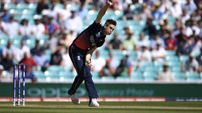 England all-rounder Chris Woakes is out for the time being. Paul Childs / Reuters