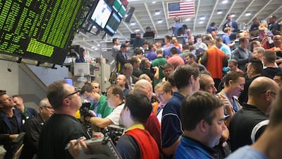 Who knows what will happen next in the global stock markets as volatility directs some investors towards other asset classes. Scott Olson/Getty Images