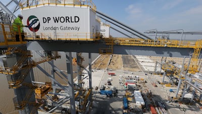 The London Gateway is to open in the fourth quarter of this year and is designed to handle the world's largest container ships. Stephen Lock for The National