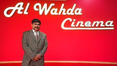 MM Kabeer, the founder of Oscar Cinemas. Lee Hoagland/The National